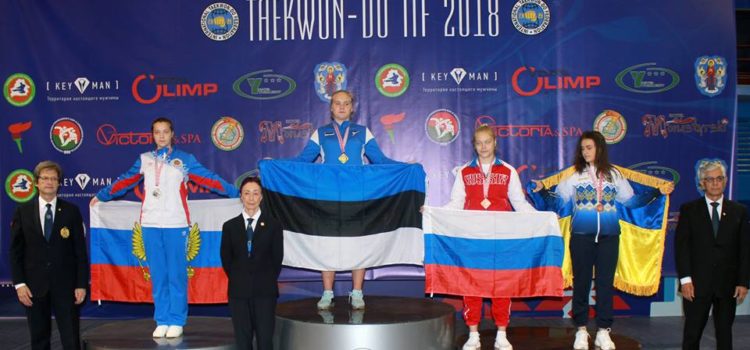 Eesti tüdruk võitis taekwon-do juunioride MMil kuldmedali Eesti tüdruk võitis taekwon-do juunioride MMil kuldmedali