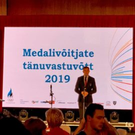 18. detsembril tunnustati Hilton Tallinn Park hotellis parimaid sportlasi