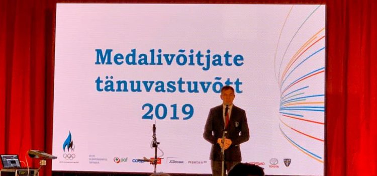 18. detsembril tunnustati Hilton Tallinn Park hotellis parimaid sportlasi