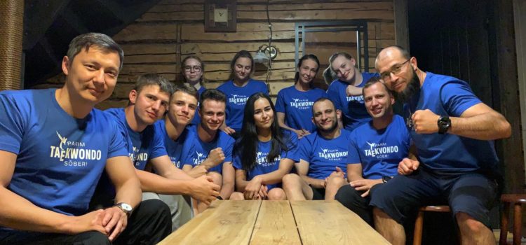 Taekwondo laager maalilises Lõuna- Eesti kohas