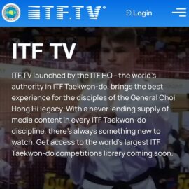 Rahvusvahelise taekwondo föderatsiooni kodulehekülg